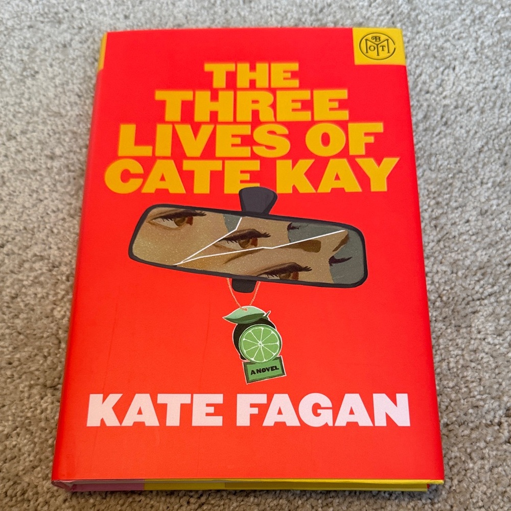 Kate Fagan's 'The Three Lives of Cate Kay' - Red Hardcover